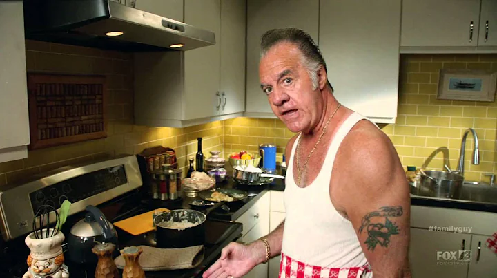 Paulie Walnuts from the Sopranos sends a message in Family Guy