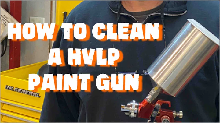 How to Clean a HVLP Paint Gun - DIY Automotive Paints