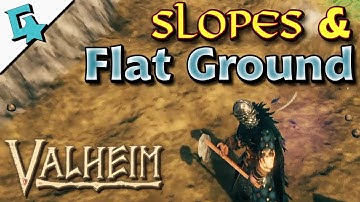 Creating Slopes and FLAT Ground in Valheim - How To Handle Your Hoe