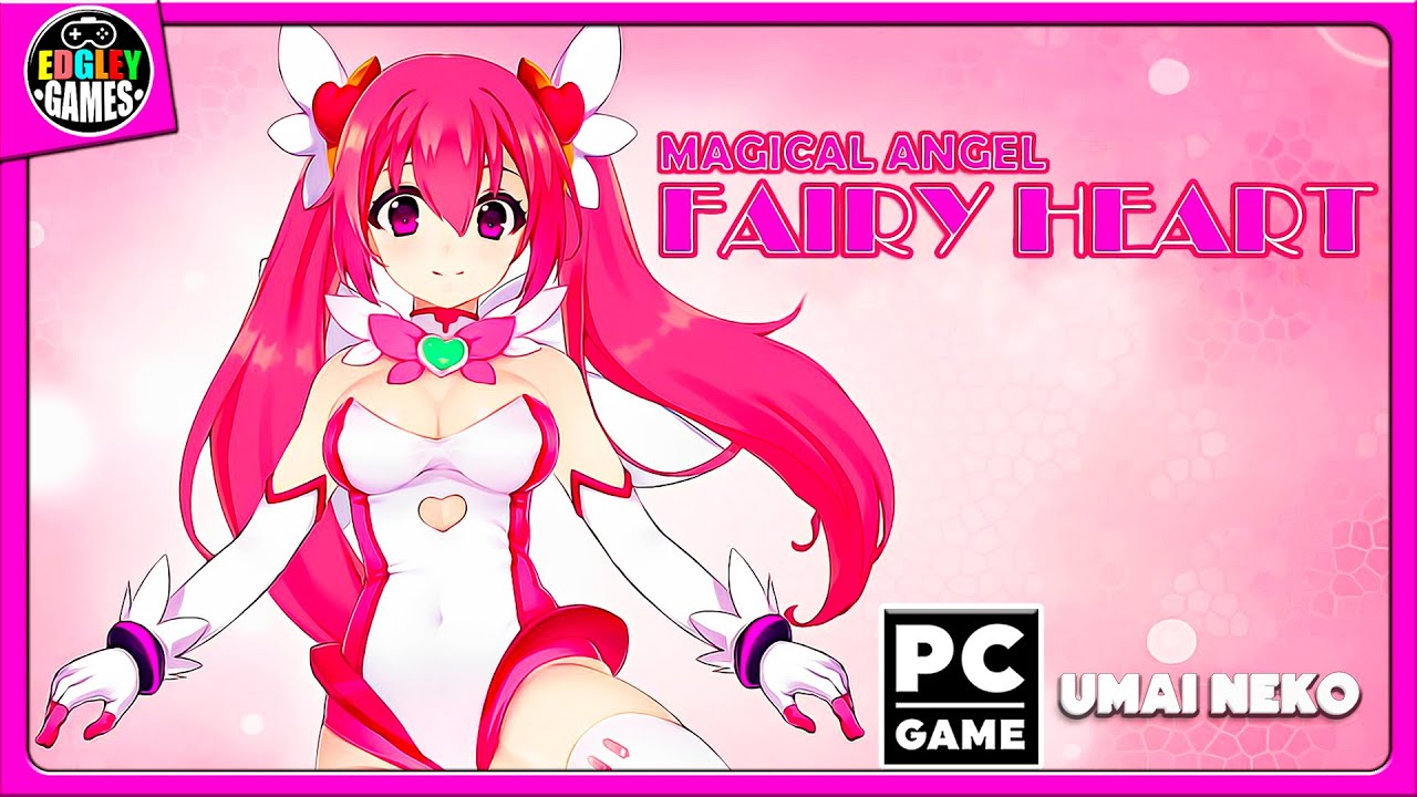 Magical angel fairy heart