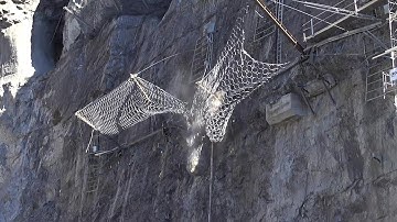 When Rockfall Tests go up to the Limit