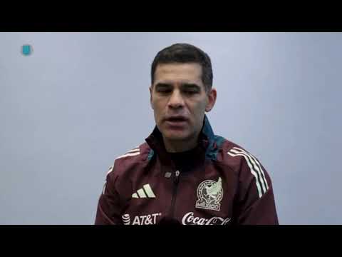 🇲🇽 Rafa Márquez quiere que la selección mexicana pise ya el césped de los estadios mundialistas ⚽
