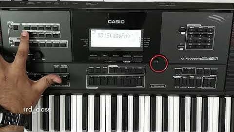 Casio CTX Series Beat and Rhythm Settings  |  How to use or Operate Rhythm Setting - By Soham