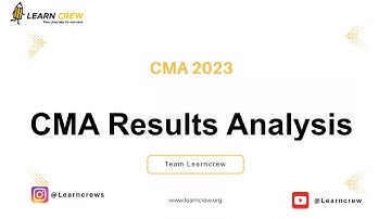 CMA Inter & Final Results June 2023 | CMA Results Analysis |Shocking😱 Results| What
