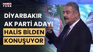 #CANLI - Diyarbakır AK Parti adayı Halis Bilden projelerini anlatıyor