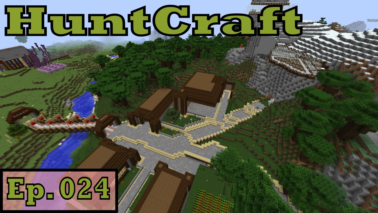 HuntCraft Ep. 24 - Server Tour - YouTube