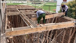 Techniques For Building A Solid Reinforced Concrete Ceiling For The House By Advanced Methods
