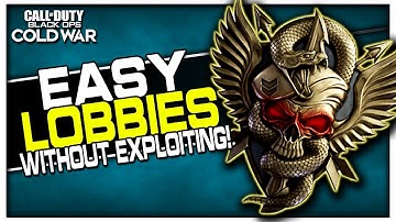 How I get Easier Lobbies in Cold War WITHOUT Reverse Boosting!