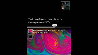Tailwind CSS in React Micro Frontend Monorepo: Complete Setup Guide