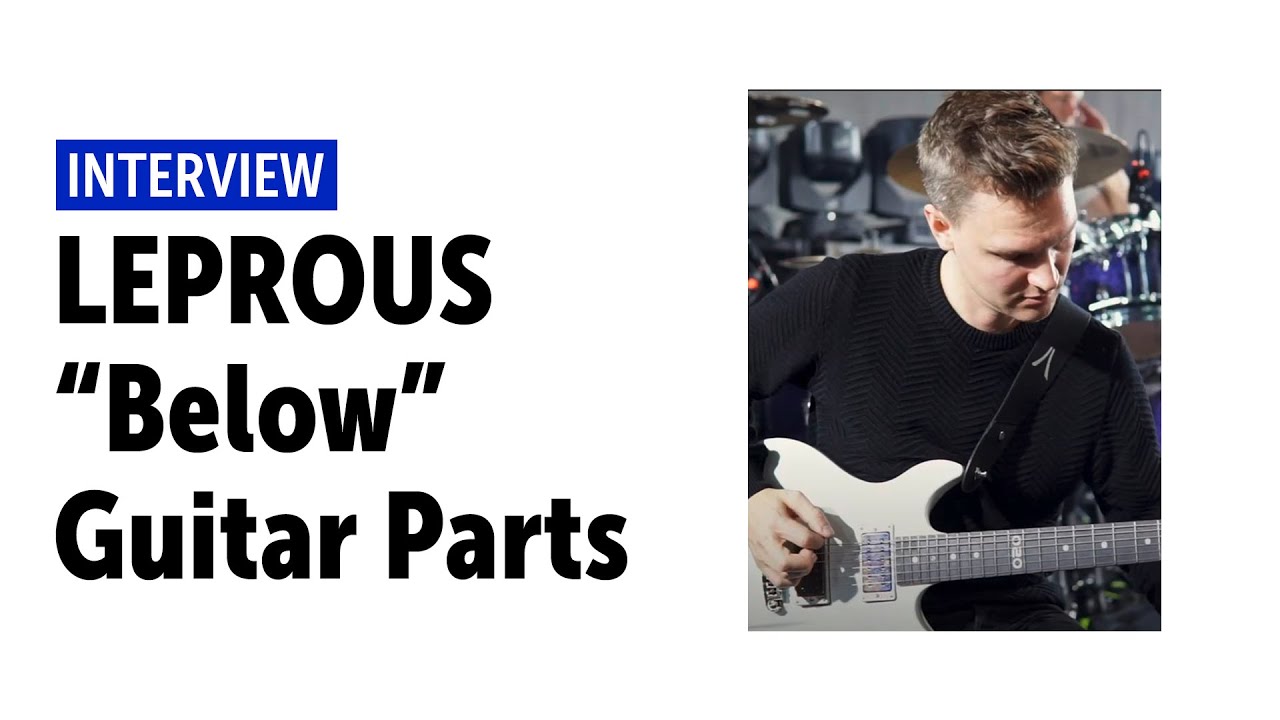 LEPROUS | Pitfalls | Tor Oddmund Suhrke explains his guitar parts for the song "Below"