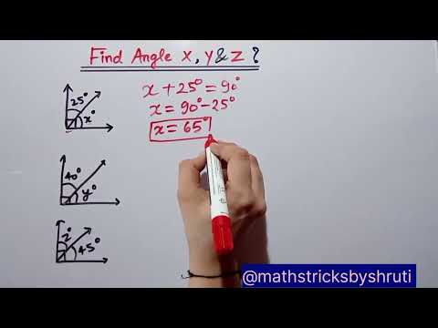 Master Finding Angles: A Step-by-Step Guide|| Geometry || #maths #angle #knowledge #ssc #bank #viral