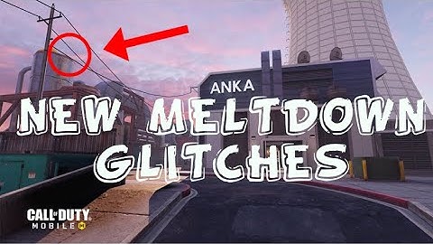 NEW* TOP 5 GLITCHES ON MELTDOWN (THANKS FOR 600 SUBS)