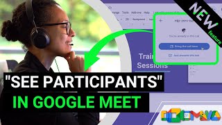 Present in Google Meet And See Participants - New Feature! by saperis 2,546 views 2 years ago 5 minutes, 22 seconds