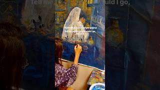 My kun fayakun painting step by step #tutorial #textureart