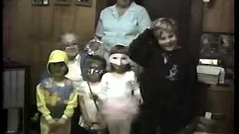 Halloween at Grandma Trogdon's 1990?