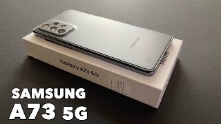Unboxing SAMSUNG Galaxy A73 5G - Black