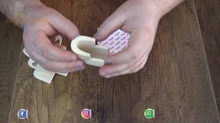 Agubugu Baby U Tipi Köşe Koruyucu 4 Ad. Köşe Koruma Bebek Çocuk Güvenliği