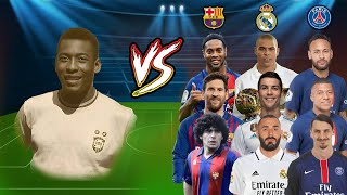 Vinicius junior VS Real Madrid Barcelona PSG Legend Messi Neymar Mbappe Maradona R9 Ronaldo Ronaldin