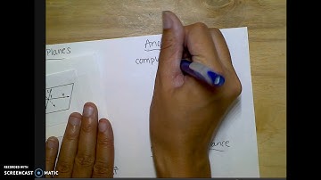 Geometry Quiz 1 Review