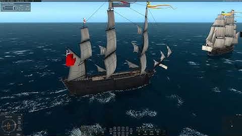 Quick Sinking of a 1st Rate - Second Attempt (Naval Action PVE)