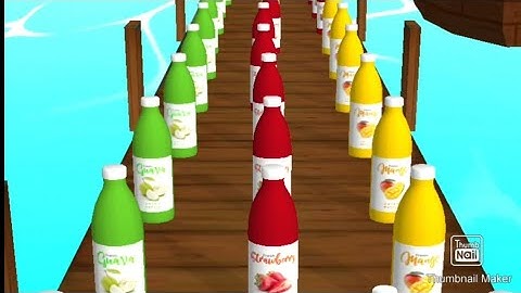 Juice Run ASMR Gameplay, Very relaxing and Satisfying all levels Gameplay walkthrough Android IOS