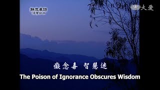 【靜思晨語法譬如水】20120319 - 癡念毒 智慧迷 - 第269集