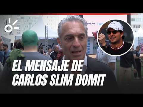Carlos Slim Domit says it is SPECIAL for Checo Pérez to reach 300 F1 races in Mexico