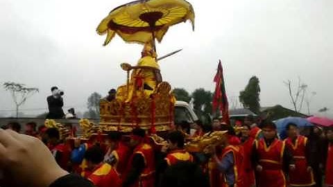 Lễ hội đặc sắc, rước vua giả Đền Sái Thụy Lôi, Thụy Lâm ,Đông Anh,Hà Nội 1