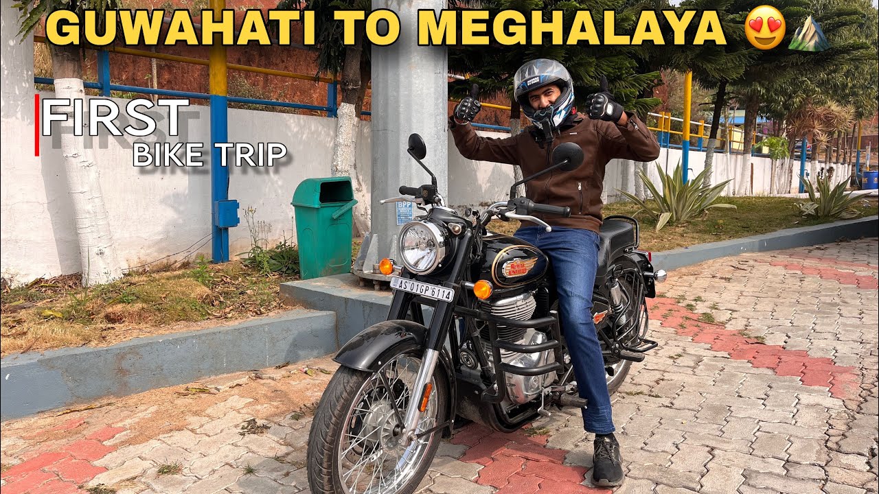 FIRST LONG RIDE WITH MY NEW BIKE ⛰️🔥 GUWAHATI TO MEGHALAYA 😍