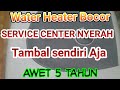 Repair water heater bocor