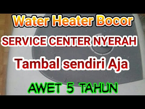 Repair water heater bocor