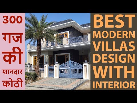 modern-villas-design-|-300-gaj-4-bhk-luxury-house-design-|-india-best-modern-home-interior-design