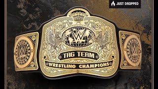 Brand New WWE Tag Team Title Belts Revealed On Smackdown!