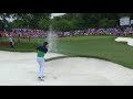 Jordan Spieth and Michael Greller's Lively Discussion Over Bunker Strategy | 2017 PGA Championship