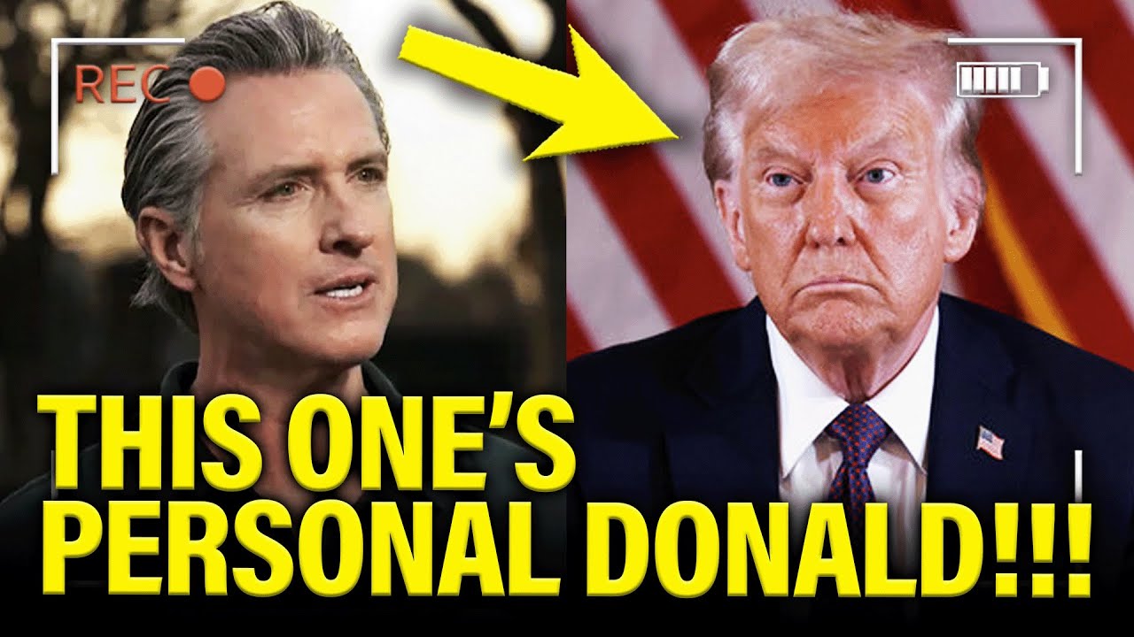Gavin Newsom TAKES THE GLOVES OFF, Blasts Trump on-air