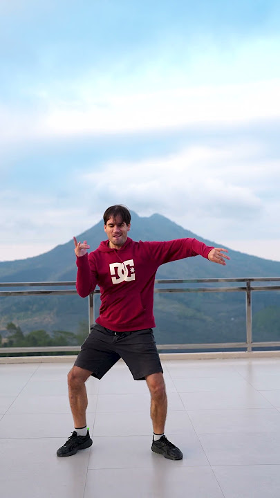 Blue Shirt Guy Challenge at Mount Batur in Bali
