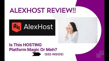 AlexHost REVIEW- Is This HOSTING Platform Magic Or Meh? See(View  Before use)