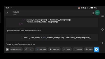 Find Critical Connections (Bridges) in a Network | Tarjan