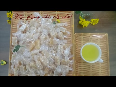 Cach Lam Kẹo Gừng Ngon How To Make Delicious Ginger Candies 美味しい生姜飴の作り方 Youtube