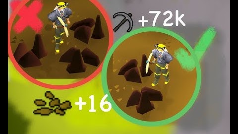 AFK Unidentified Minerals - Easy Mining Gloves!  |  2024 Skilling Methods  |  OSRS