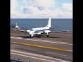 Amazing Take Off Grumman Gulfstream G159 PAX from an Aircraft Carrier