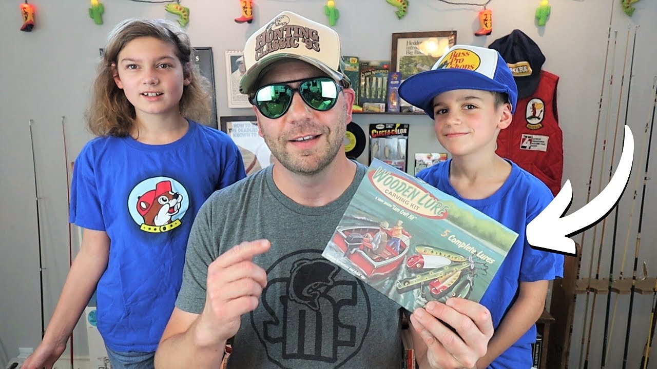 wooden lure carving kit