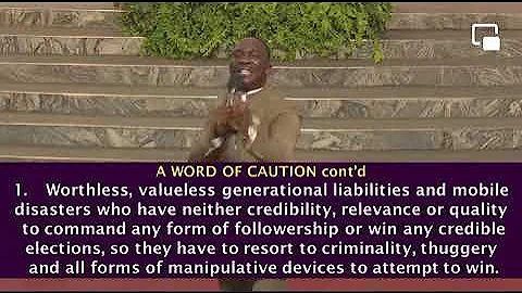 Dr Pastor Paul Enenche warns INEC and her chairman concerning the 2023 Presidential election.