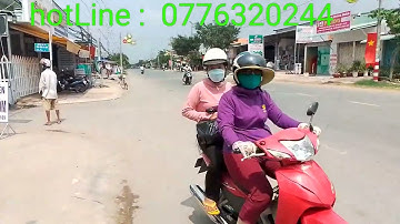 Bán Đất Thổ cư mặt Tiền đường nhựa , Lộc hậu mỷ Lộc cần giuộc 5m x 19,5m| BĐS cần giuộc Long an