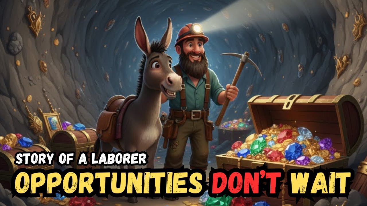 Motivational Story-Opportunities Don’t Wait | Story of a Laborer | The Morning Tales