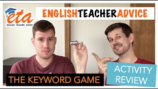 The keyword game! An exciting ESL activity. screenshot 1