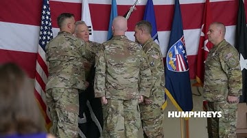 Space Force Korea Change of Command