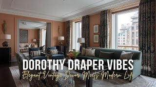 Dorothy Draper Vibes Elegant Vintage Decor Meets Modern Life