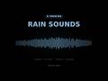 3 Hours Gentle Rain 🌧️ Black Screen for Sleep, Study & Focus