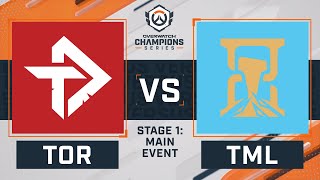 OWCS NA Stage 1 - Main Event Day 1: Toronto Defiant vs Timeless